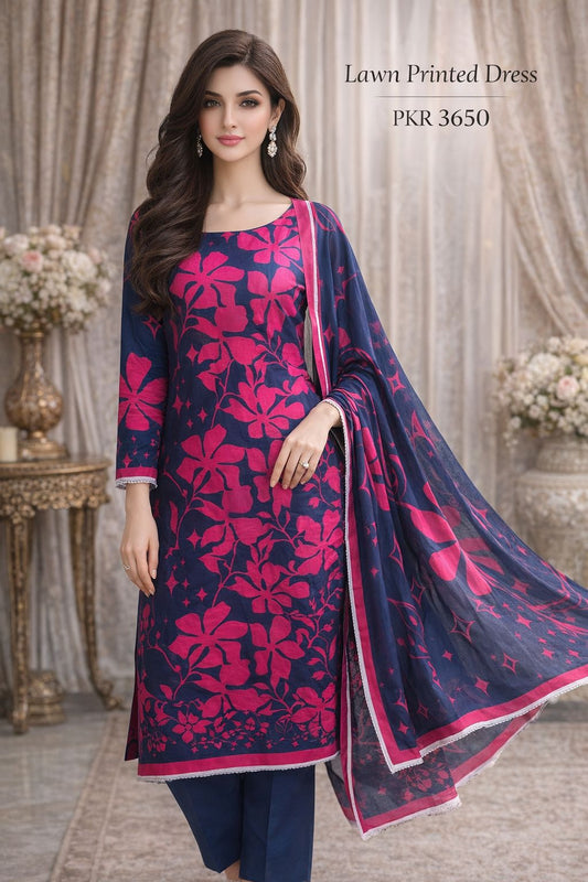 Printed Lawn