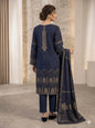 Luxury Lawn Navy Blue