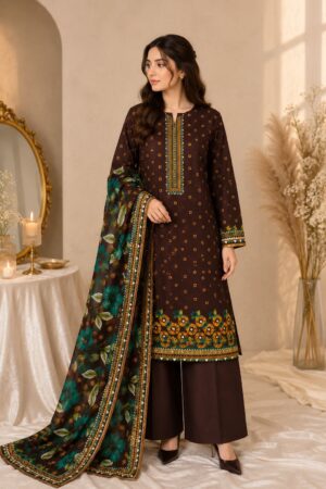 UNSTITCHED 3PC-TLU008