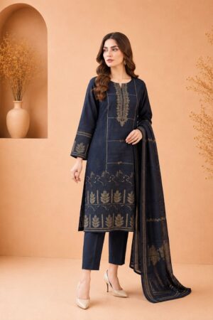 UNSTITCHED 3PC-TLU020